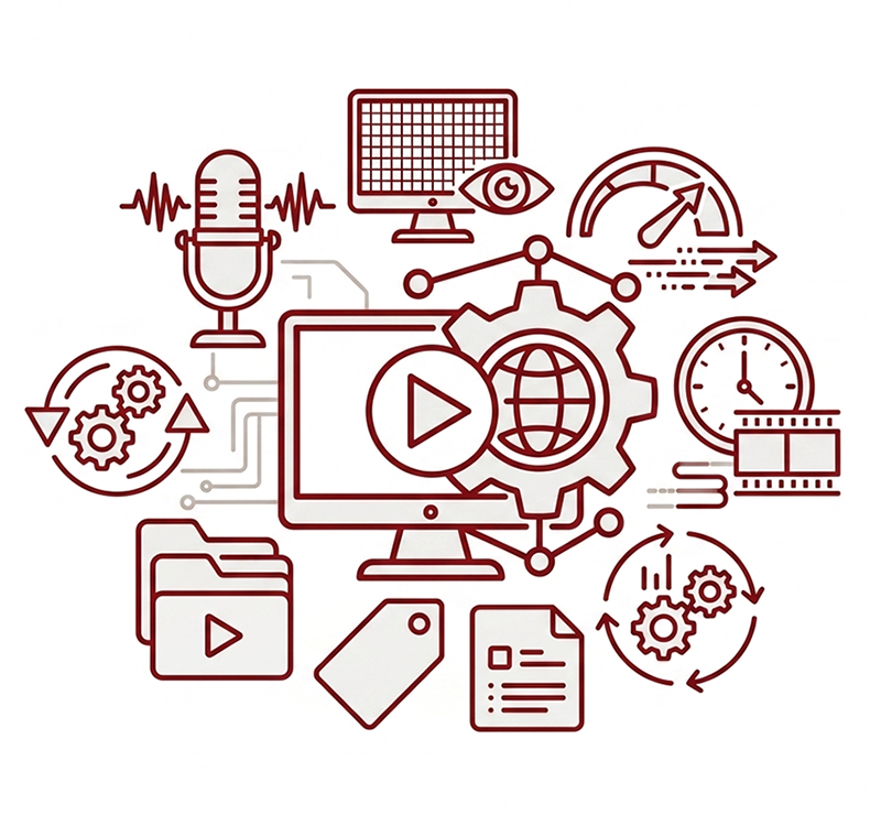 Τεχνικά χαρακτηριστικά εγγραφών μαθημάτων